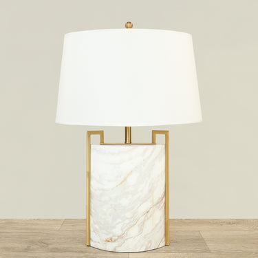 Lamps-Marble Table Lamp-Bloomr