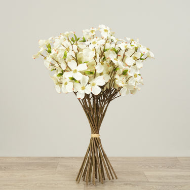 Bouquet-Artificial Dogwood Bouquet-Bloomr