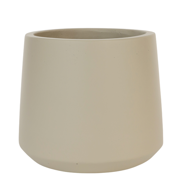 Large Round Cement Tree Pot