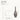 Hadla Vase — 22811-02 size reference. height 66 cm; diameter 22 cm. Illustrative scale reference; outline table height 44.5 cm; fixed 0–60 cm floor-origin ruler.
