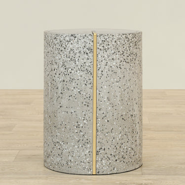 Furniture-Monte Terrazzo Side Table-Bloomr