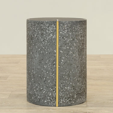Furniture-Monte Terrazzo Side Table-Bloomr