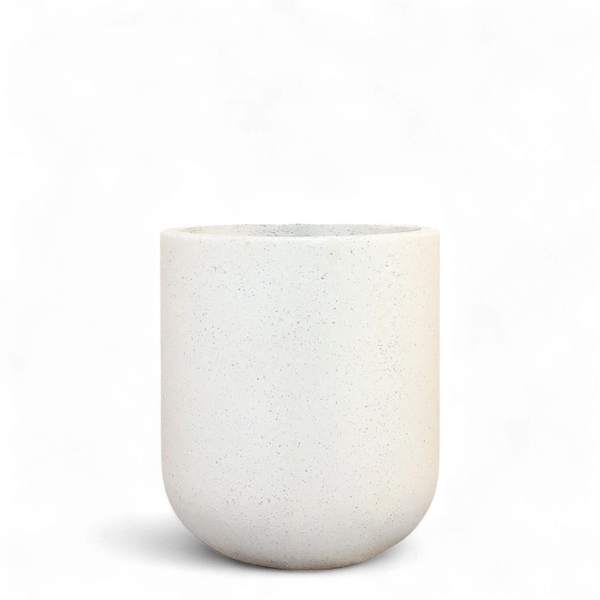 White Terrazzo Pot - Small
