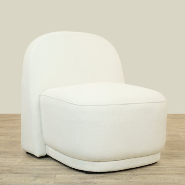 Furniture-Addo - Bouclé Armchair Lounge Chair-Bloomr