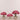 Floral Arrangement-Artificial Rose Arrangement in Glass Vase-Bloomr