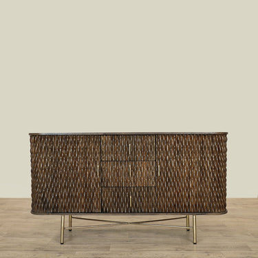Furniture-Wooden Sideboard / Cabinet-Bloomr