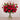 -Artificial Rose Arrangement in Glass Vase-Bloomr