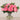 -Artificial Peony Arrangement in Glass Vase-Bloomr