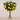 -Artificial Lemon Teardrop Arrangement in Glass Vase-Bloomr