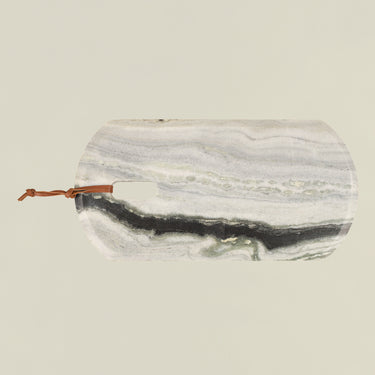 '-Marble Oval Board-Bloomr