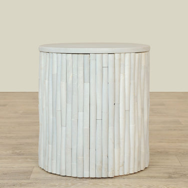 -Marble Side Table-Bloomr