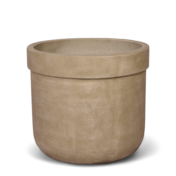 أصيص أشجار إسمنتي دائري - كبير