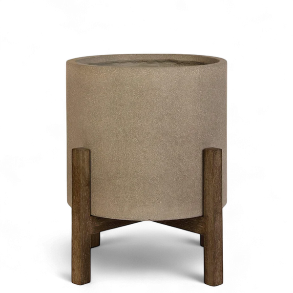 Medium Round Ficonstone Tree Pot