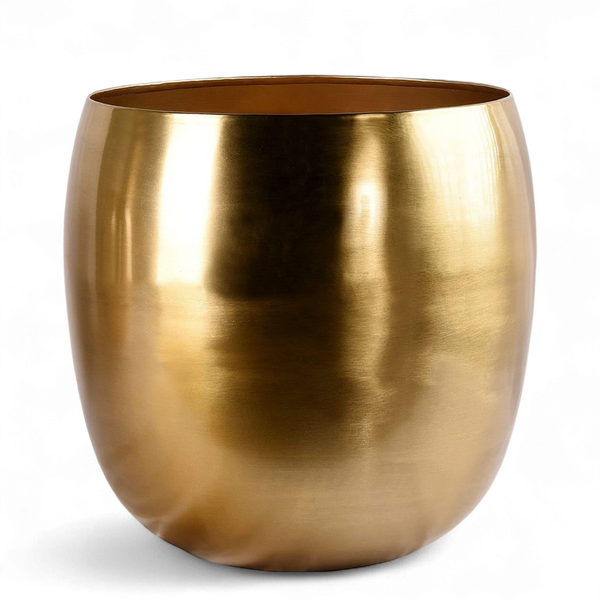 حوض معدني دائري كبير