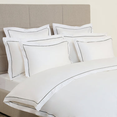 Duvet Covers-Duvet Cover The Premium Hotel Collection 100% Egyptian Cotton 500TC-Bloomr