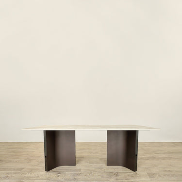 Furniture-Leoni Dining Table 180cm|200cm|220cm|260cm-Bloomr
