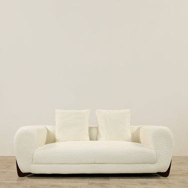 Furniture-Abacus - Bouclé Sofa-Bloomr