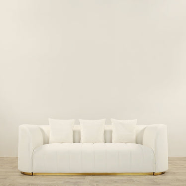 Furniture-Zane - Velvet Sofa-Bloomr