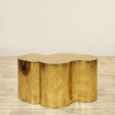 Furniture-Amelia Metal Coffee & Side Table-Bloomr
