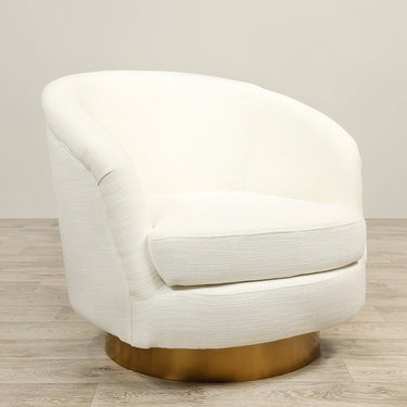 -Burnaby Swivel Armchair Lounge Chair-Bloomr