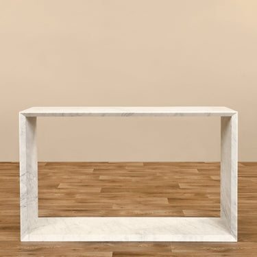 Furniture-Canea Marble Console Table-Bloomr