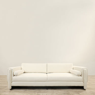 Furniture-Lyon - Bouclé Sofa-Bloomr