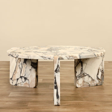 Furniture-Nasello Marble Coffee Table-Bloomr