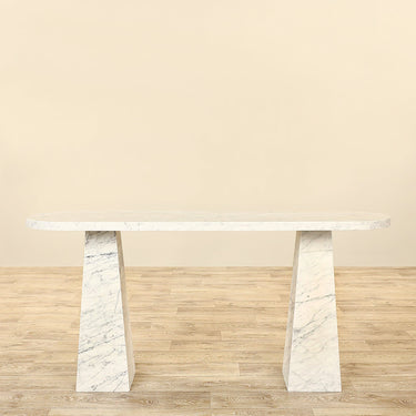 Furniture-Roma Marble Console Table-Bloomr