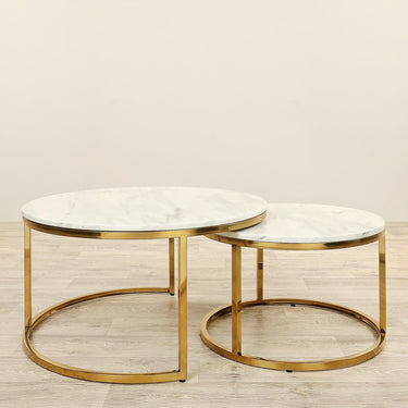 Furniture-Solon Marble Coffee Table-Bloomr