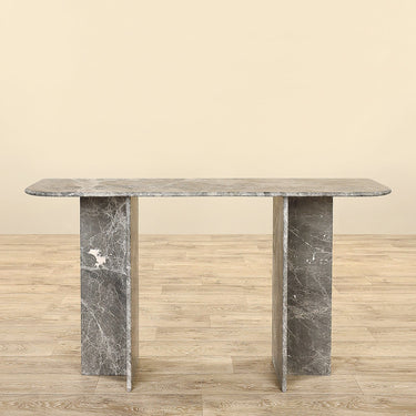 Furniture-Trentino Marble Console Table-Bloomr