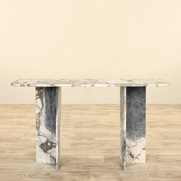 Furniture-Trentino Marble Console Table-Bloomr