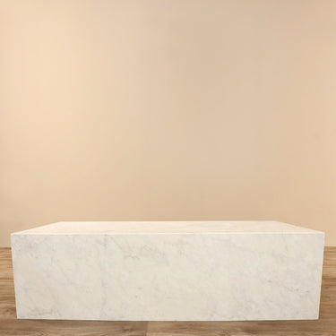 Furniture-Aurelia Marble Coffee Table-Bloomr