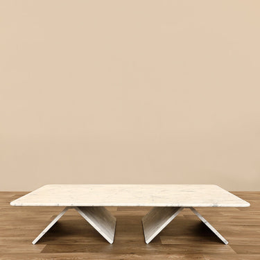 Furniture-Setuca Marble Coffee Table-Bloomr