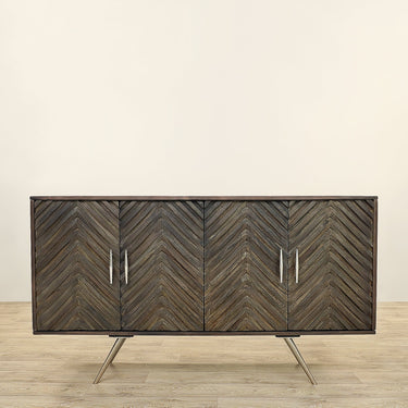 Furniture-Wooden Sideboard / Cabinet-Bloomr