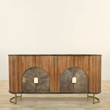 Furniture-Wooden Sideboard / Cabinet-Bloomr