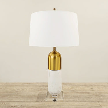 Lamps-Marble Table Lamp-Bloomr