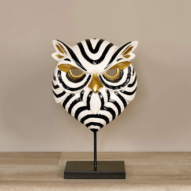 Accessories-Ceramic Animal Mask with Metal Base-Bloomr
