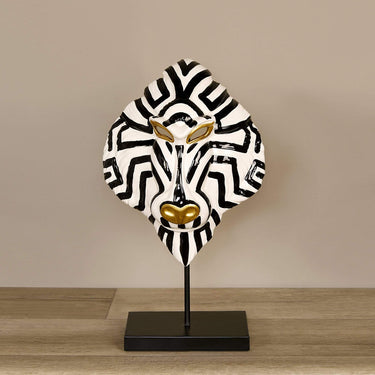 Accessories-Ceramic Animal Mask with Metal Base-Bloomr