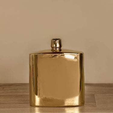 Accessories-Ceramic Gold Vase-Bloomr