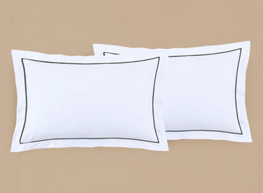 Bedlinen-Pillow Case Set The Premium Hotel Collection 100% Egyptian Cotton 500TC-Bloomr