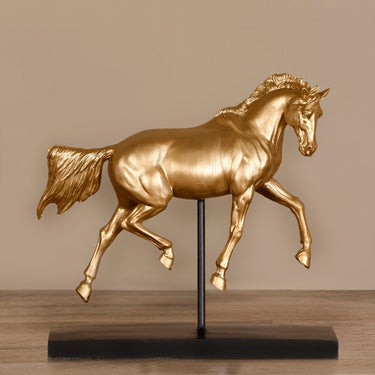 Accessories-Decorative Horse on Base-Bloomr