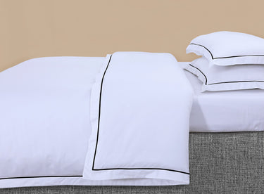 Duvet Covers-Duvet Cover The Hotel Collection 100% Egyptian Cotton 300TC-Bloomr