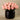 Floral Arrangement-Artificial Rose Arrangement in Black Vase-Bloomr