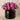 Floral Arrangement-Artificial Rose Arrangement in Black Vase-Bloomr