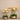 Flowers-Oasis Artificial Orchids in Gold Pot-Bloomr