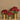 Flowers-Poinsettia Arrangement in Metal Vase-Bloomr