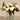 Floral Arrangement-Artificial Rose Arrangement in Glass Vase-Bloomr