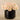 Floral Arrangement-Artificial Rose Arrangement in Black Vase-Bloomr