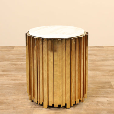 Furniture-Bianca Marble Coffee & Side Table-Bloomr