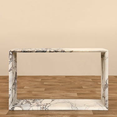 Furniture-Canea Marble Console Table-Bloomr